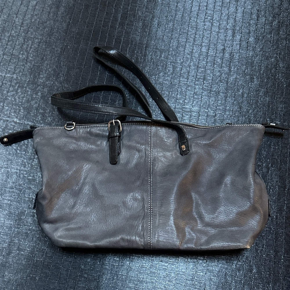 Liebeskind Gray Leather Bag - Picture 4 of 9